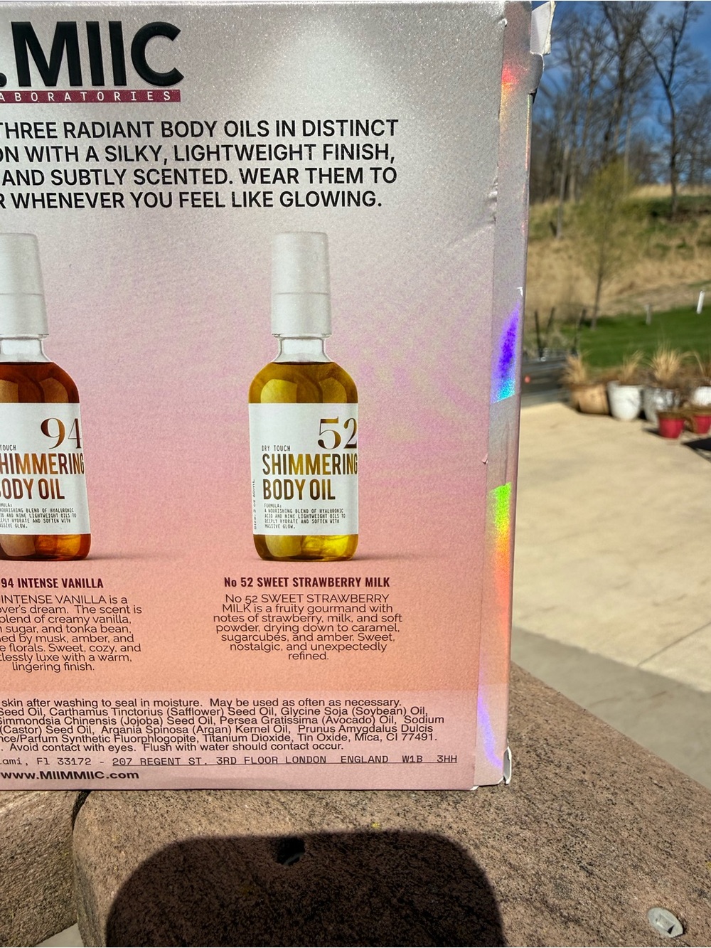 NIB The Glow Edit Shimmer Oil Collection - Body Oils (Pink/Gold/Bronze) - Picture 5 of 6